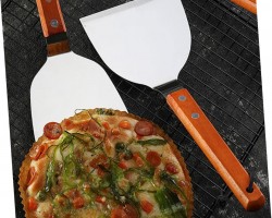 كفكير / مغرفة ستانليس يد بامبو SHENGYA كفكير / مغرفة ستانليس يد بامبو SHENGYA