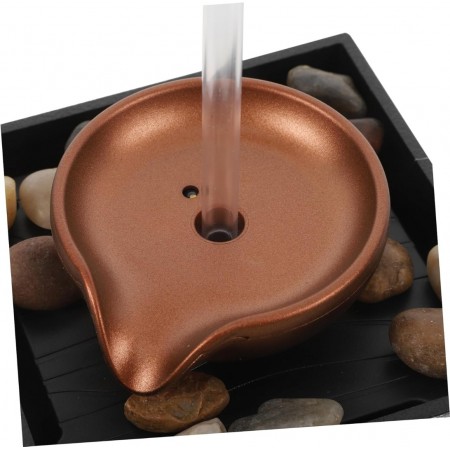 نافورة ليد مع احجار شكل شكل ابريق اسود JS2 LED FOUNTAIN 