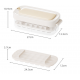 قالب ثلج اكرليك مع جاط شكل مربعات مع مغرفة ICE TRAY 