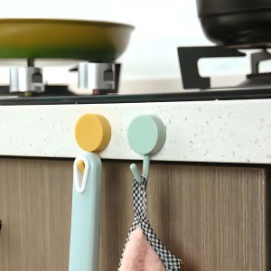 علاقة ملابس حجم صغير تلزيق بلاستيك ملون 12 قطع كرت YAOLIN