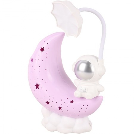 مصباح طاولة LED رائد فضاء وقمر مقلمة تيبل لامب  HQ88-6B