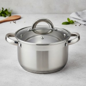 طقم طناجر ستانلس ستيل نورستا 18 سم طقم طناجر ستانلس ستيل نورستا 18 سم