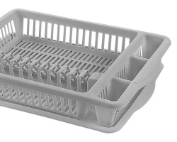 مشك - ستاند تنظيم صحون جلي بلاستيك تركي Tuffex TP1610 مقاس 48.5 × 37 + 8 سم مشك - ستاند تنظيم صحون جلي بلاستيك تركي Tuffex TP1610 مقاس 48.5 × 37 + 8 سم