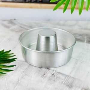 قالب قالب كيك المنيوم دائري مدور مفتوح دون غطا