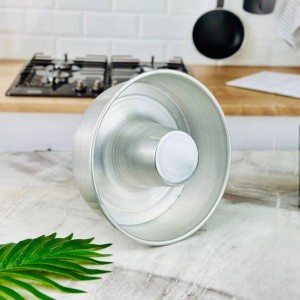 قالب قالب كيك المنيوم دائري مدور مفتوح دون غطا