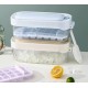 قالب ثلج اكرليك مع جاط شكل مربعات مع مغرفة ICE TRAY 