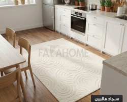 سجاد مالبين برونكس 120 × 180 MELBOURNE - لون اوفوايت