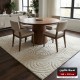 سجاد مالبين برونكس 160 × 220 MELBOURNE  - لون اوفوايت