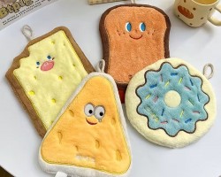 بشكير مطبخ - ليفة حمام ناعم للاطفال رسومات