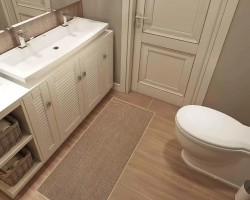 دعسه مدخل جلد مع خيش كاروهات عرضي مقاس 150 ×80 سم
