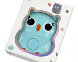 قصافة - قصاصة مبرد أظافر كهربائية للأطفال بيبي شكل بومة W13