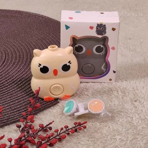 قصافة - قصاصة مبرد أظافر كهربائية للأطفال بيبي شكل بومة W13