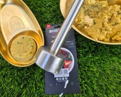 قالب فلافل ستانليس ثقيل حجم كبير دائري 