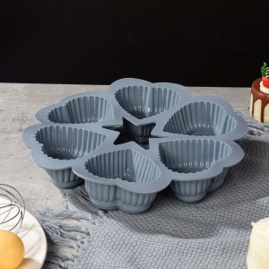 قالب كيك سيليكون شكل قلب COOK STYLE