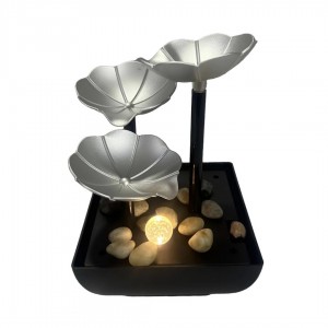 نافورة ليد مع احجار شكل وردة JS3 LED FOUNTAIN نافورة ليد مع احجار شكل وردة JS3 LED FOUNTAIN