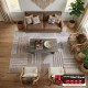 سجاد امادا خيط قطن لون بني -200 × 290 سم - ستايل غربي AMADA Carpet