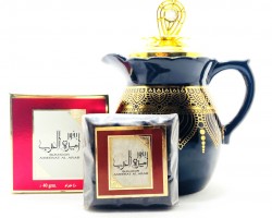 بخور ارض الزعفران 40 غم شكلاطه - اميرة العرب