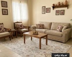 سجاد برقي خيط قطن 200 × 290 سم PERGE Carpet - لون اوفوايت