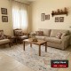 سجاد برقي خيط قطن 200 × 290 سم PERGE Carpet - لون اوفوايت