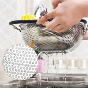 مصفاة مجلى ستانليس سحب 34×24 سم