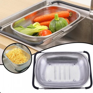 مصفاة مجلى ستانليس سحب 34×24 سم