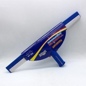 قشاطة ستانلس جامبو 50 سم مع مربط ملون ناعمة SQEEGEE