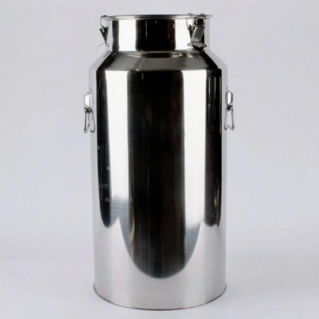 جلن /جرة زيت - حليب ستانليس 35 لتر مقاس  30 × 50 سم