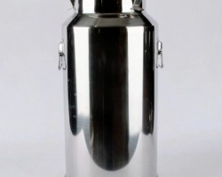 جلن /جرة زيت - حليب ستانليس 42 لتر مقاس  30 × 60 سم