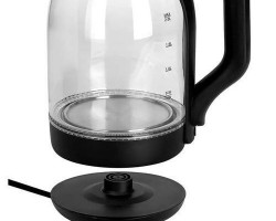 سخان ماء كهرباء زجاج شفاف سعة 2 لترRAF 7833