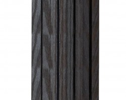 بديل خشب بلاستيك بني غامق سمك 2 سم العرض ١٦ سم الطول ٢٩٠ سم