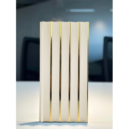 بديل خشب عظم كريمي مذهب سمك 1 سم العرض ١٦ سم الطول ٢٩٠ سم بديل خشب عظم كريمي مذهب سمك 1 سم العرض ١٦ سم الطول ٢٩٠ سم